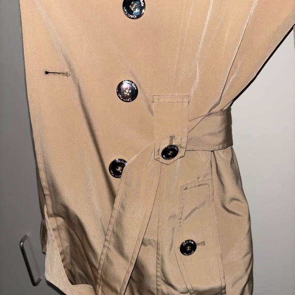 Calvin Klein Women's Beige Trench Coat - Picture 2 of 4